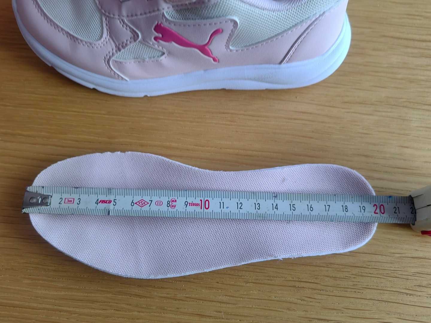Детски летни маратонки Puma, бледо розови.