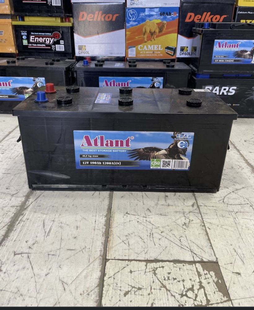 Atlant 190 ah orginal akumlyator
