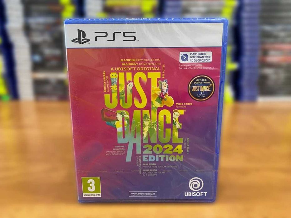 Новый** Just Dance 2024 Edition PS5 Ваучер Большой Выбор Игр