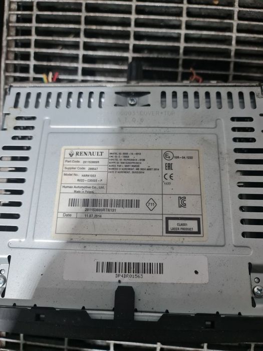 Cd player Dacia Dacia Logan II MCV 2013 - 2016 (1335) 281153889RTN131