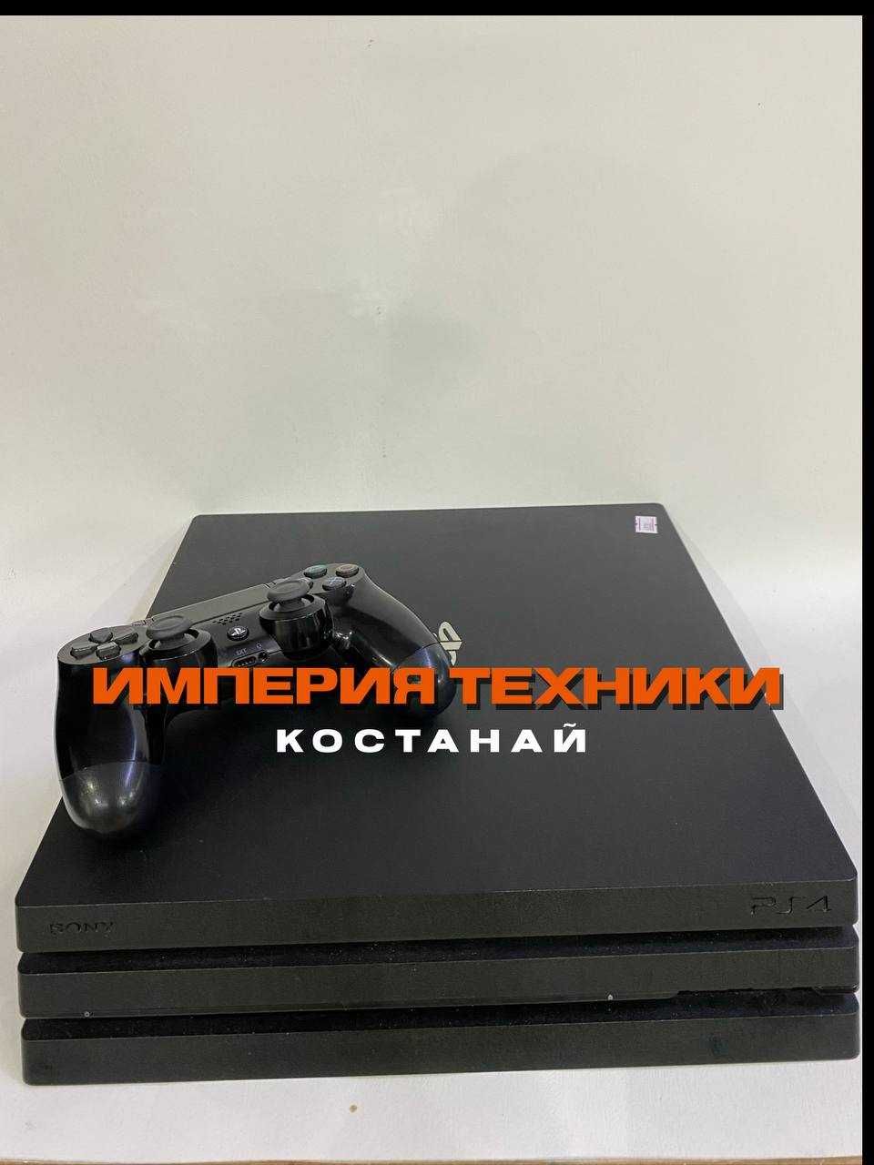 PlayStation 4 Pro 1000Gb 2 геймпада/Гарантия/РАССРОЧКА/ОБМЕН/ПС 4 про