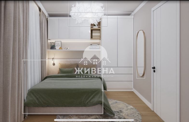 2-стаен апартамент, Базар Левски, площ 58 кв.м