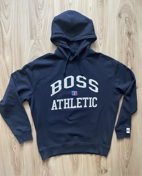 HUGO BOSS / RUSSELL ATHLETIC Hoodie/мъжки суичър L