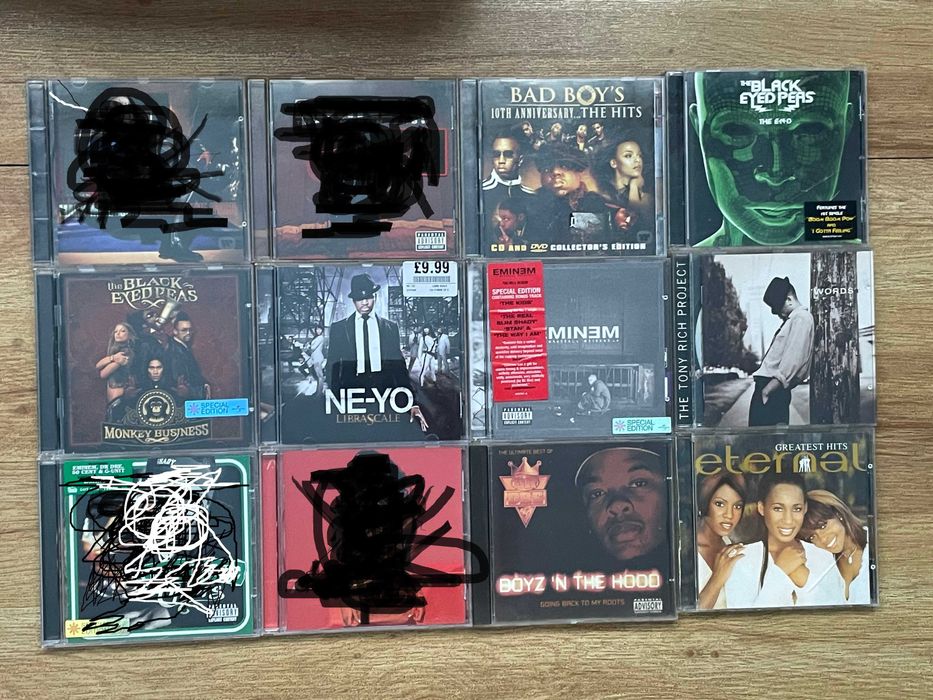 Colectie 58 CD -uri Rap / Hip Hop / Rnb