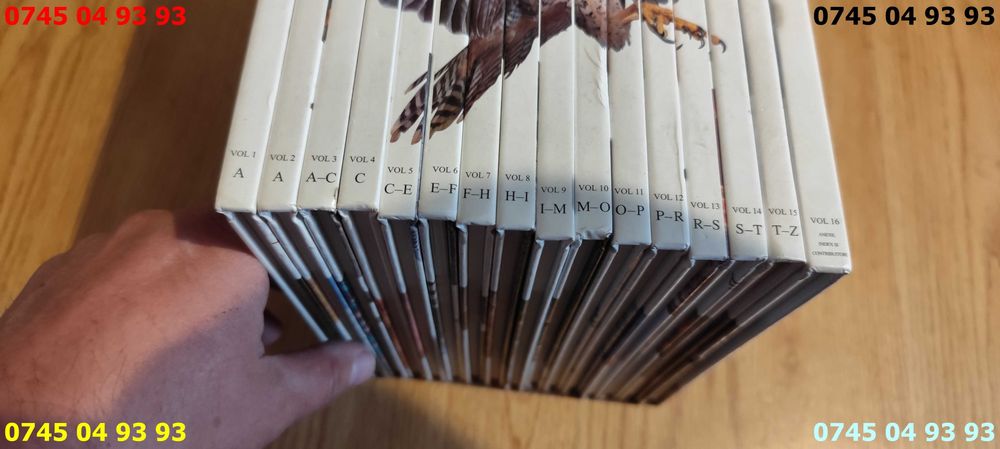 carte carti colectia completa Enciclopedia ilustrata a familiei 16 vol