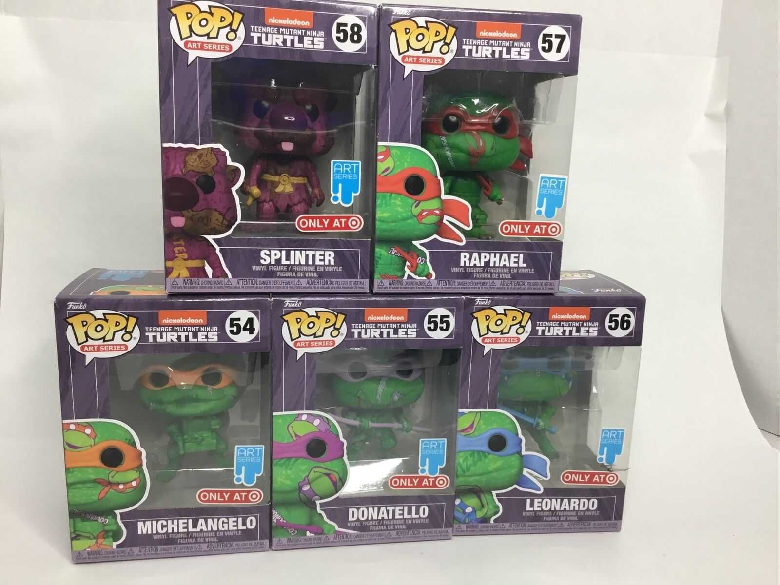 Funko Pop Art Series Marvel Infinity Saga , TMNT Ninja Turtles