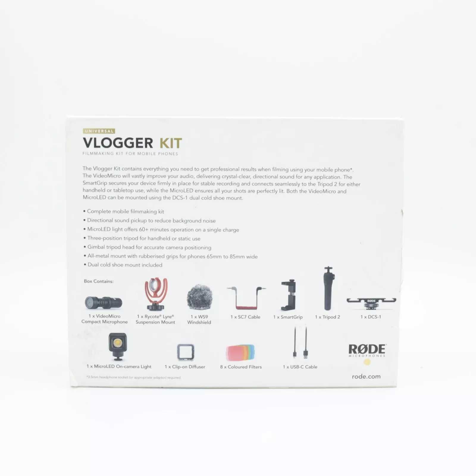 Влогърски комплект RODE Universal Vlogger Kit