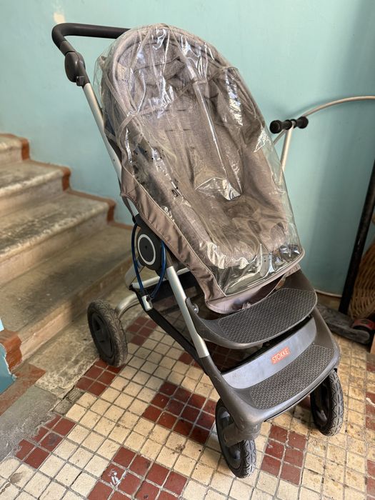 Коляска Stokke (серая, универсальная)