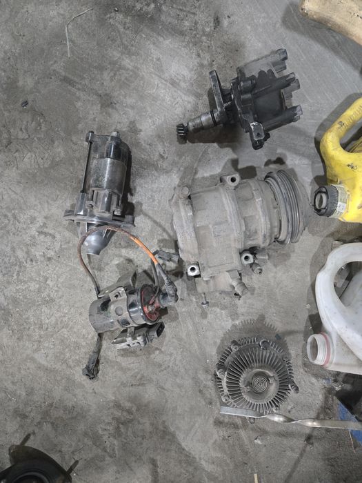 Компрессор кондиционера 1g-fe, стартер,  трамблер