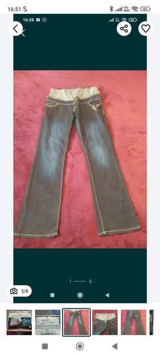 Vând adaptor centura siguranță și blugi pentru gravide