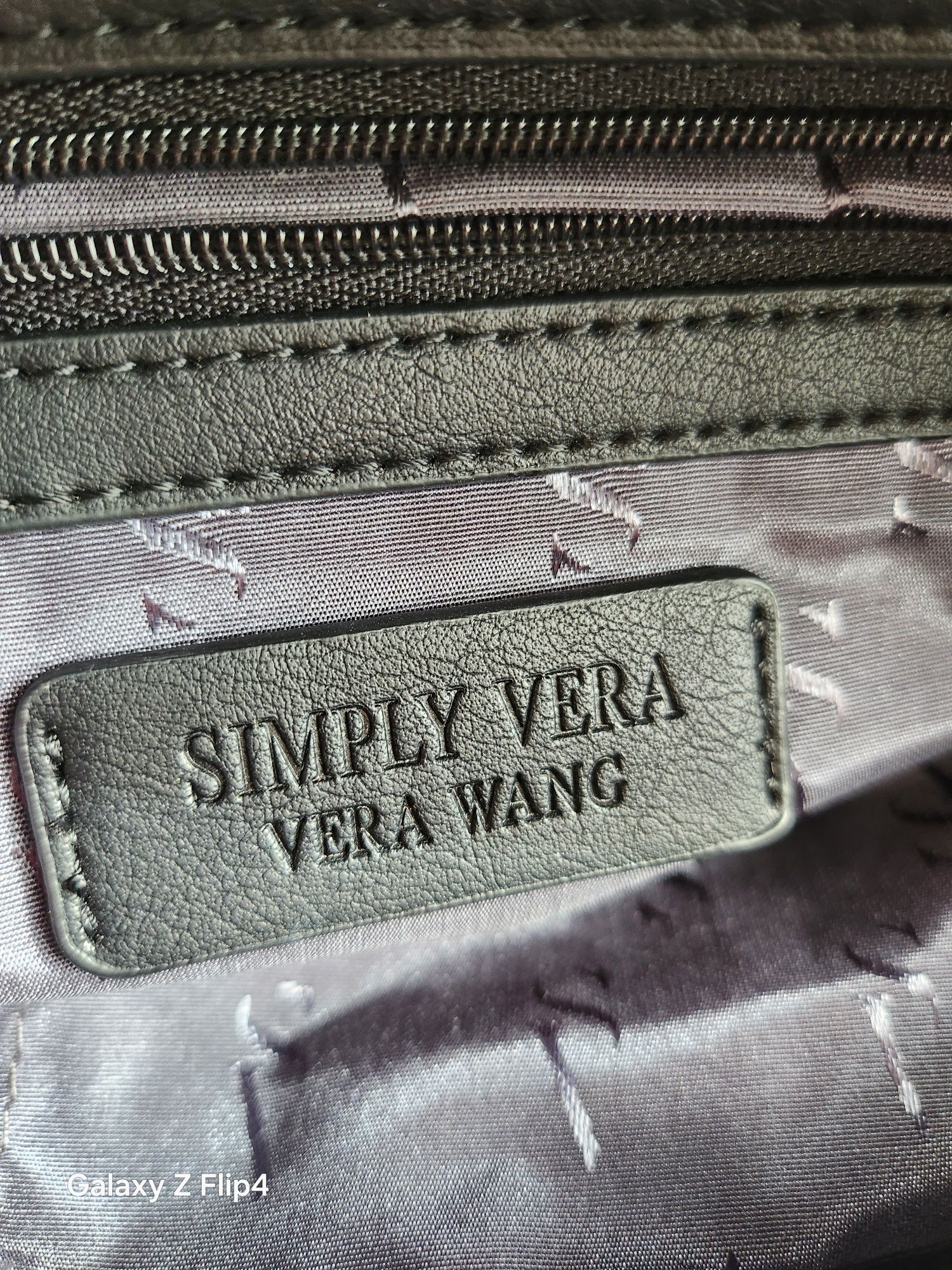 Vera Wang чанта оригинал и клъч бордо