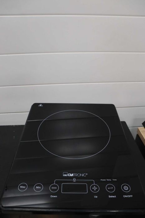 Индукционен котлон Clatronic 3569, Керамика,2000W,LED дисплей, 10 нивa