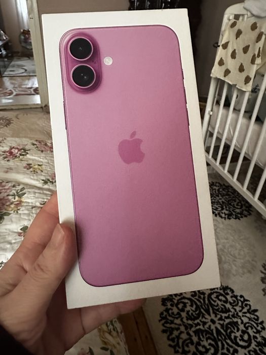 Iphone 16plus pink 128 baterie 100%