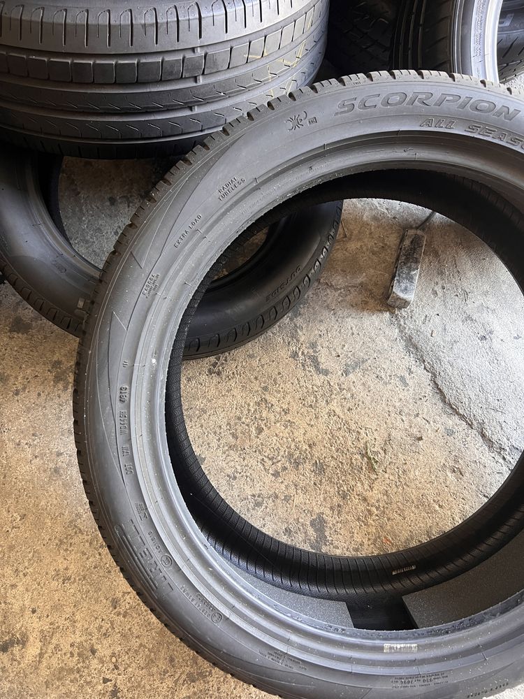 2 anvelope all season 265/40/22 , Pirelli Scorpion , 6.5 mm