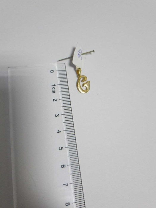 Pandantiv lit G 0.6gr 14k (m2)staramanet