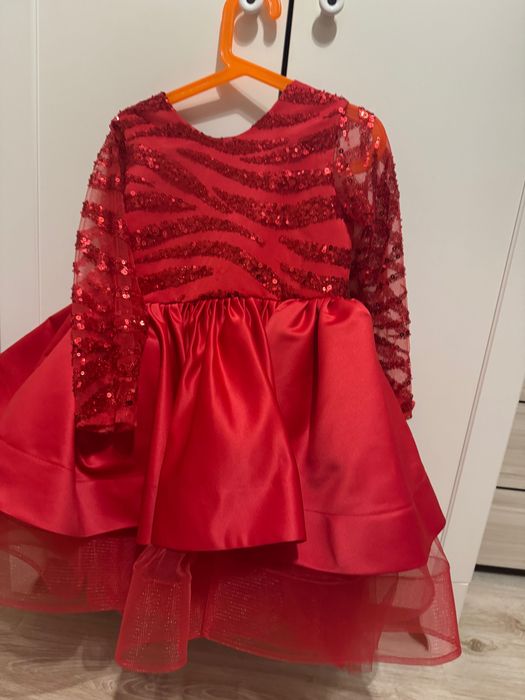 Коледна рокля за момиченце