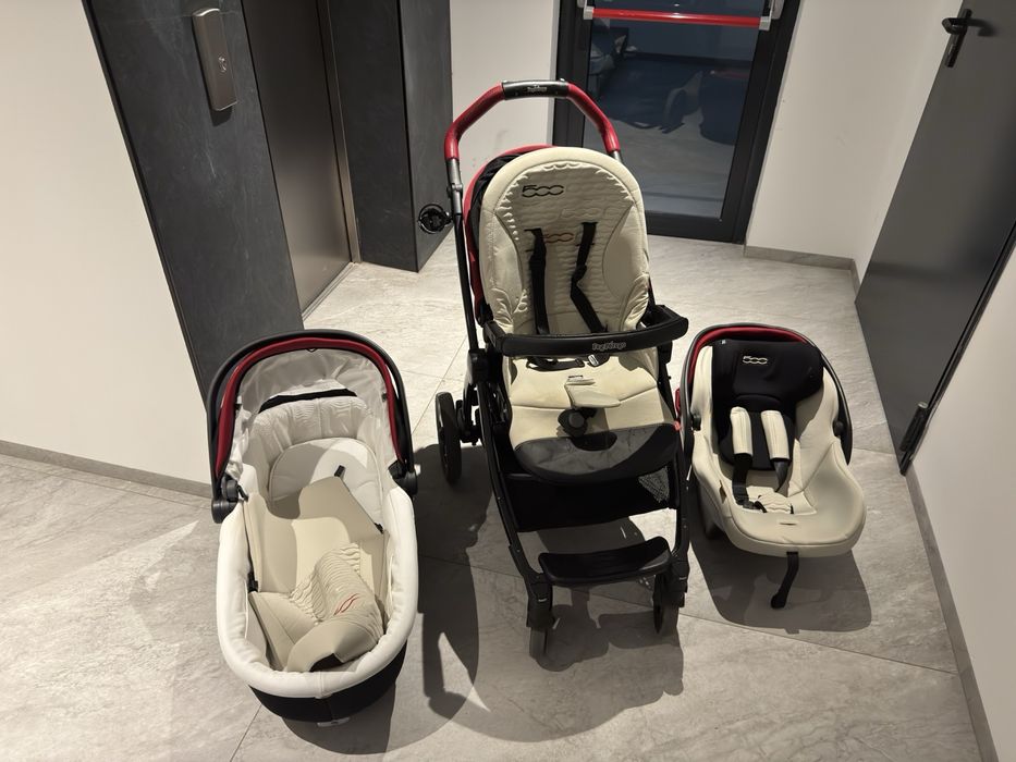 Количка 3 в 1 Peg Perego fiat 500