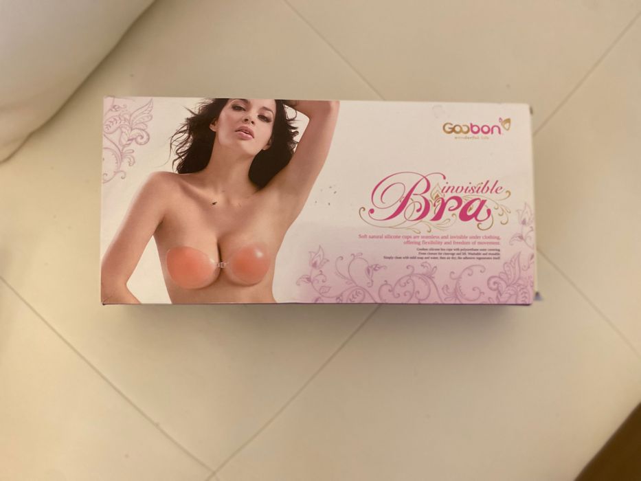 Нов. Силиконов самозалепващ сутиен от Франция