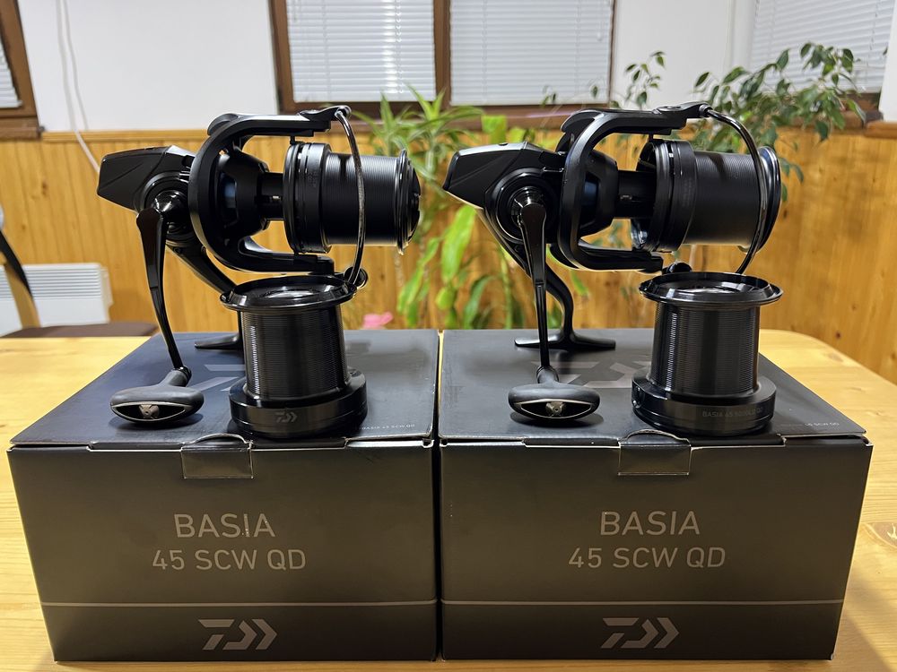 2бр. макари Daiwa Basia 45 SCW QD