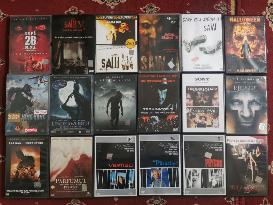 Filme Horror Top 100 Saw Terminator Basic Instinct 2 Psycho