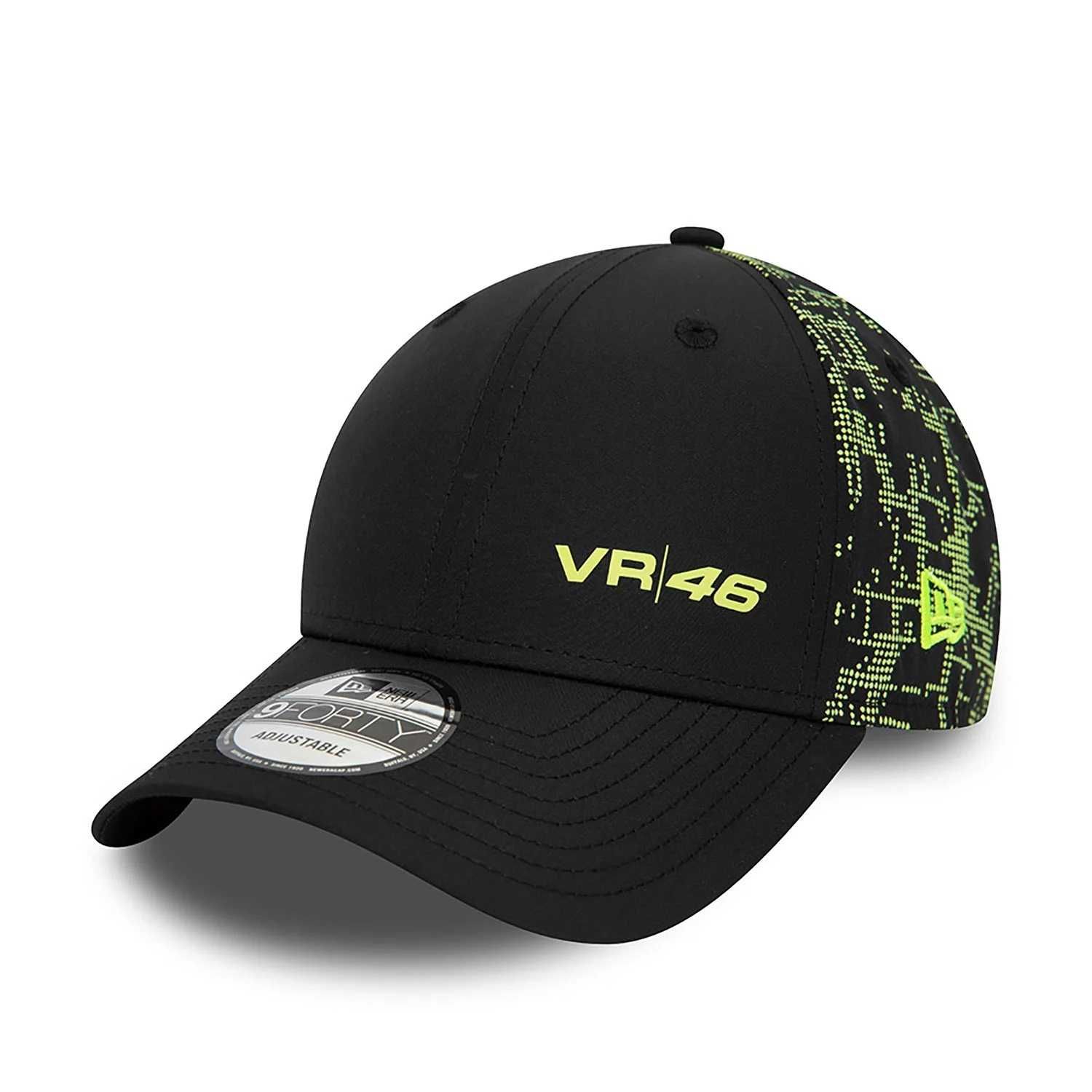 Sapca New Era VR46 poly print negru