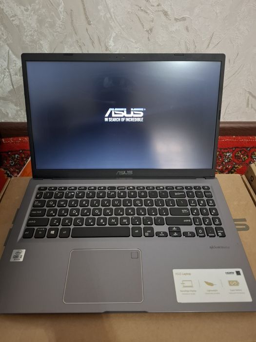 Asus vivo book korobka dokument zaryadniklari bor zaryad 2 soat ga