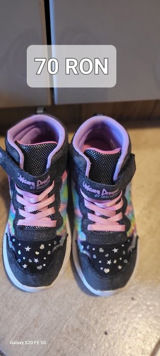 Ghete Skechers Unicorn, mărimea 35
