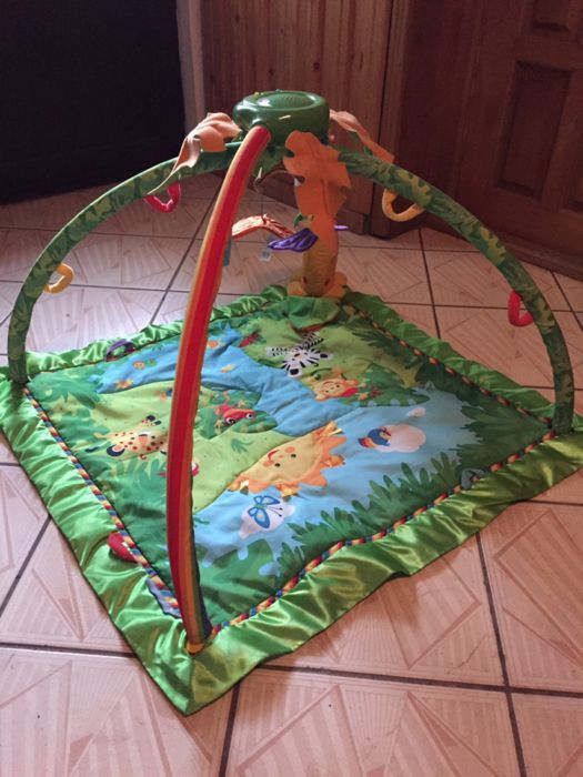 Centru de joaca / Salteluta Fisher Price Rainforest pentru copii