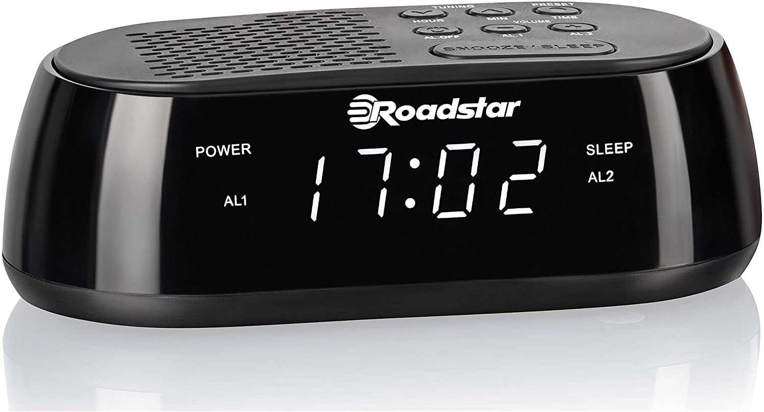 Радио будилник Roadstar CLR-2477 с LED дисплей