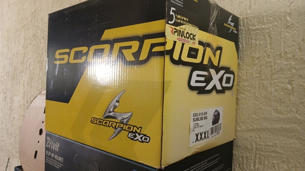 Каска Scorpion EXO-510 air sublim MG XXXL