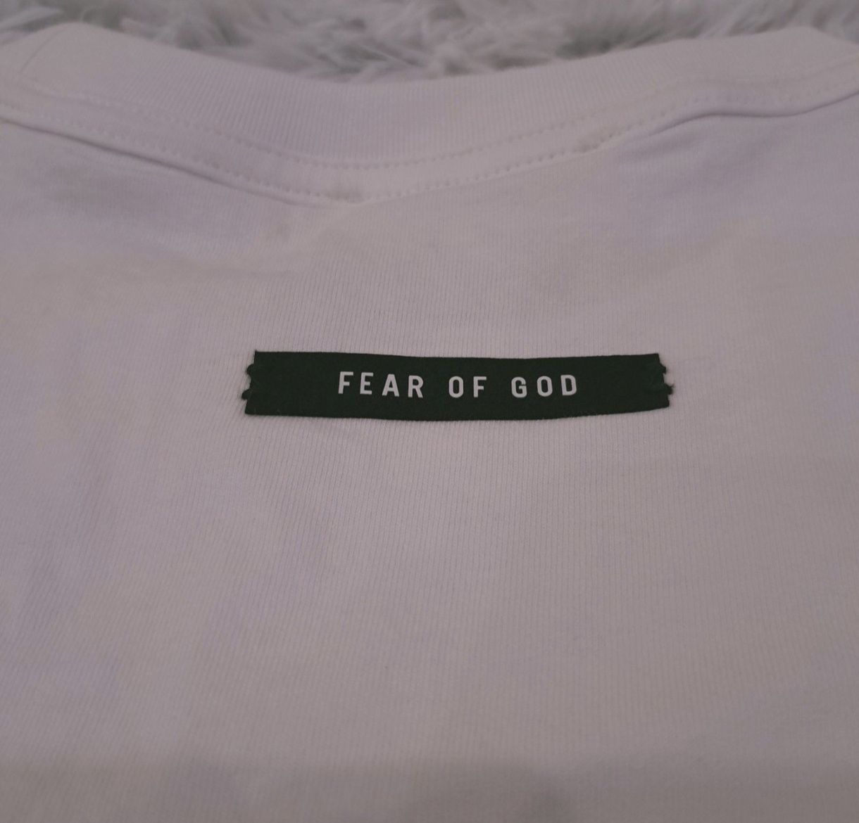 ESSENTIALS Fear Of God мъжка тениска оувърсайз НОВА