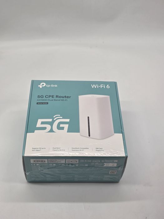 Router Wireless TP-Link Archer NX200, 5G cu slot de SIM, AX1800, dual-