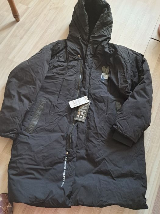 Пуховик зимный мужской