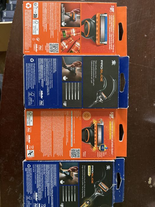 Aparat de ras Gillette Fusion 5 Power si Gillette Proglide Power