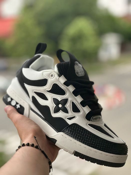 Louis vuitton skate v1 negru/alb