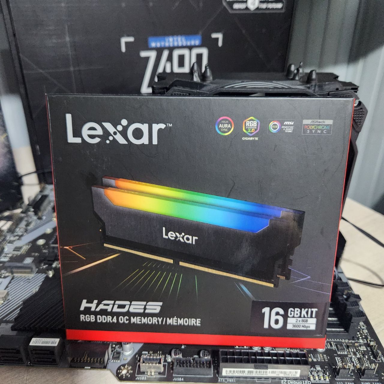 Оперативная память LEXAR GAMING 3600 16 gb (2x8)