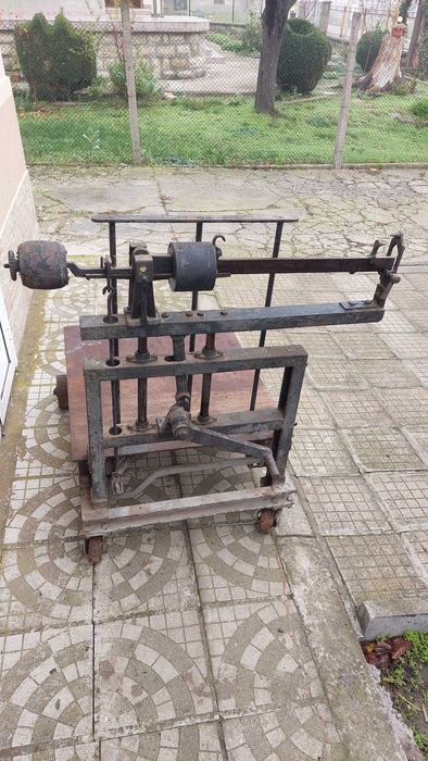 Голям Кантар До 500 кг С Колелета За По Лесно Преместване!!!