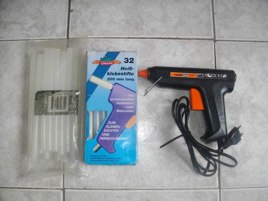 Немска Лепачка Meister Топло Лепене Силикон/Нова Лепачка Тръби 20-32мм