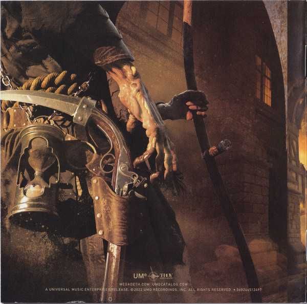 CD Megadeth - The Sick, The Dying... And The Dead! 2022