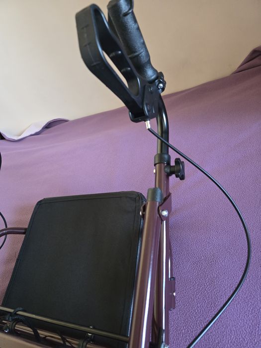 Rolator cu scaun si cosulet