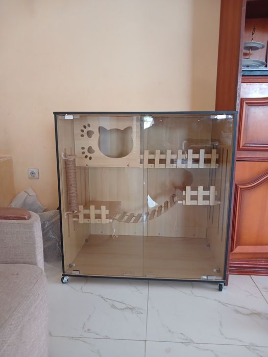 Дом для кошек новый