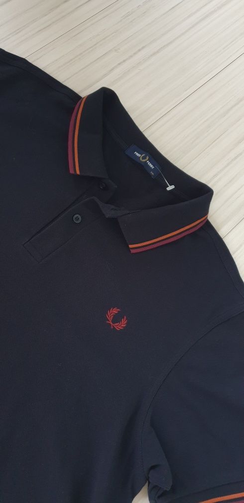 Fred Perry Pique Cotton Mens Size 2XL НОВО! ОРИГИНАЛ!  Мъжка Тениска!