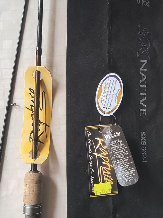 Спининг въдица Rapture SX NATIVE, дължина: 1.98 m, акция: 0.5-7 g