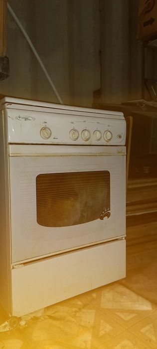 Газовая плита рабочая