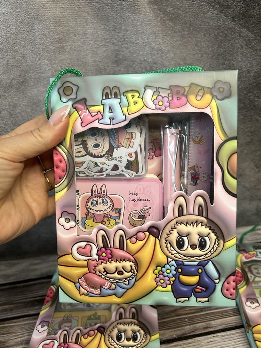 Детский набор Labubu, набор канцелярии лабубу