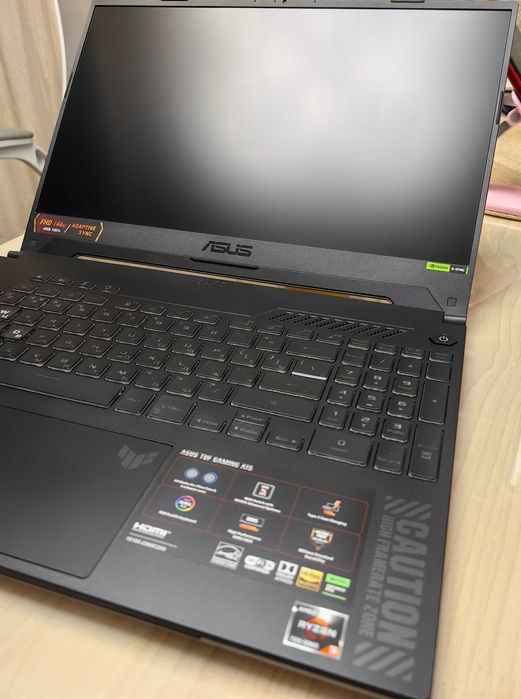 Asus TUF Gaming A15 Ryzen 5-7535HS, 16Gb, RTX4050, 144Hz, 100% SRGB