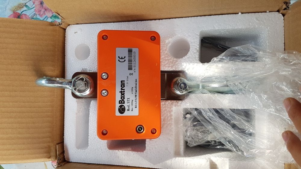 Cantar cu carlig de macara 500 kg - 10 tone