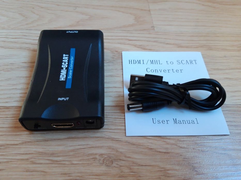 Конвертор HDMI към Scart / HDMI to SCART / SCART to HDMI