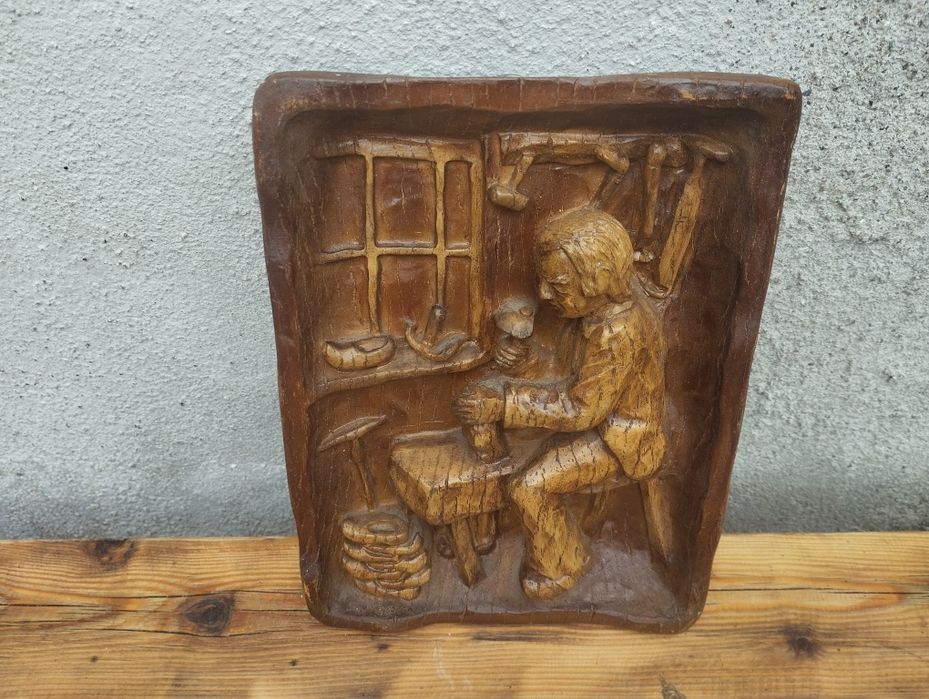 дърворезба изобразяваща Дърводелец