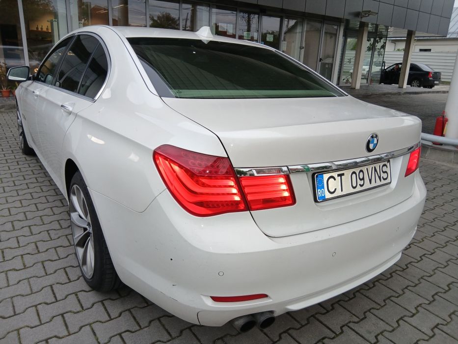 BMW 730D 2010 3.0D Alb Perlat Euro 5 Impecabil